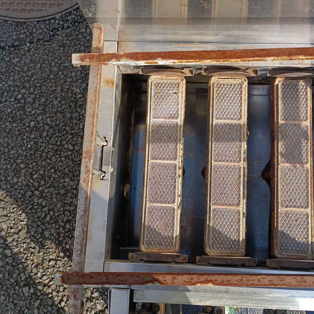 5046）リンナイ　荒磯　ガス赤外線グリラー　RGA-404A　都市ガス用　難有