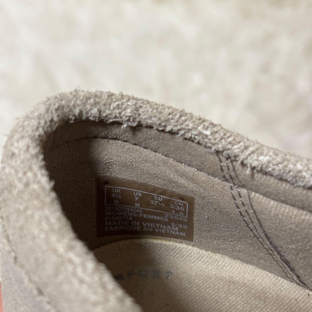 【極美品】clarks クラークス　ワラビー　チャッカブーツ　23.5