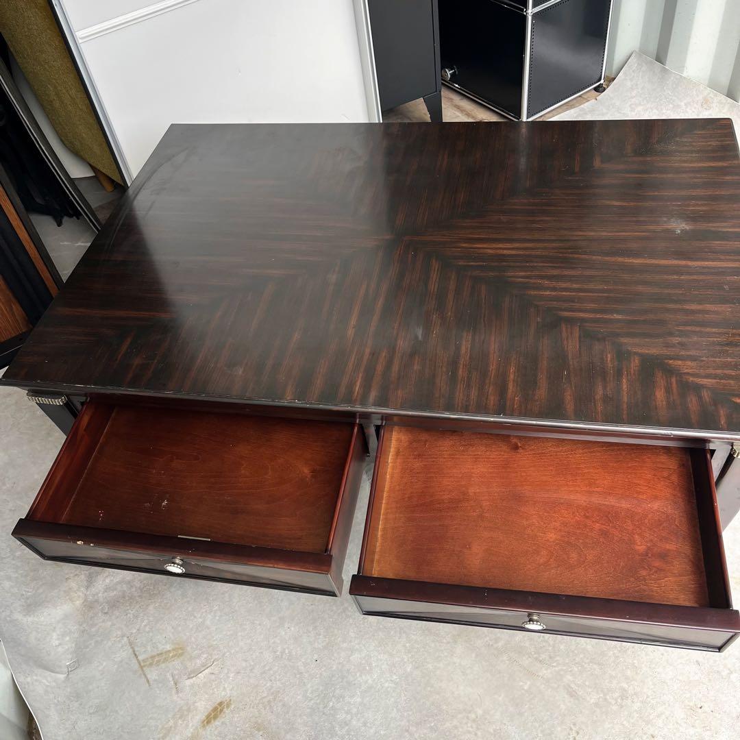 取付無料！メートランドスミス おしゃれアンティーク引き出し付きローテーブル✨