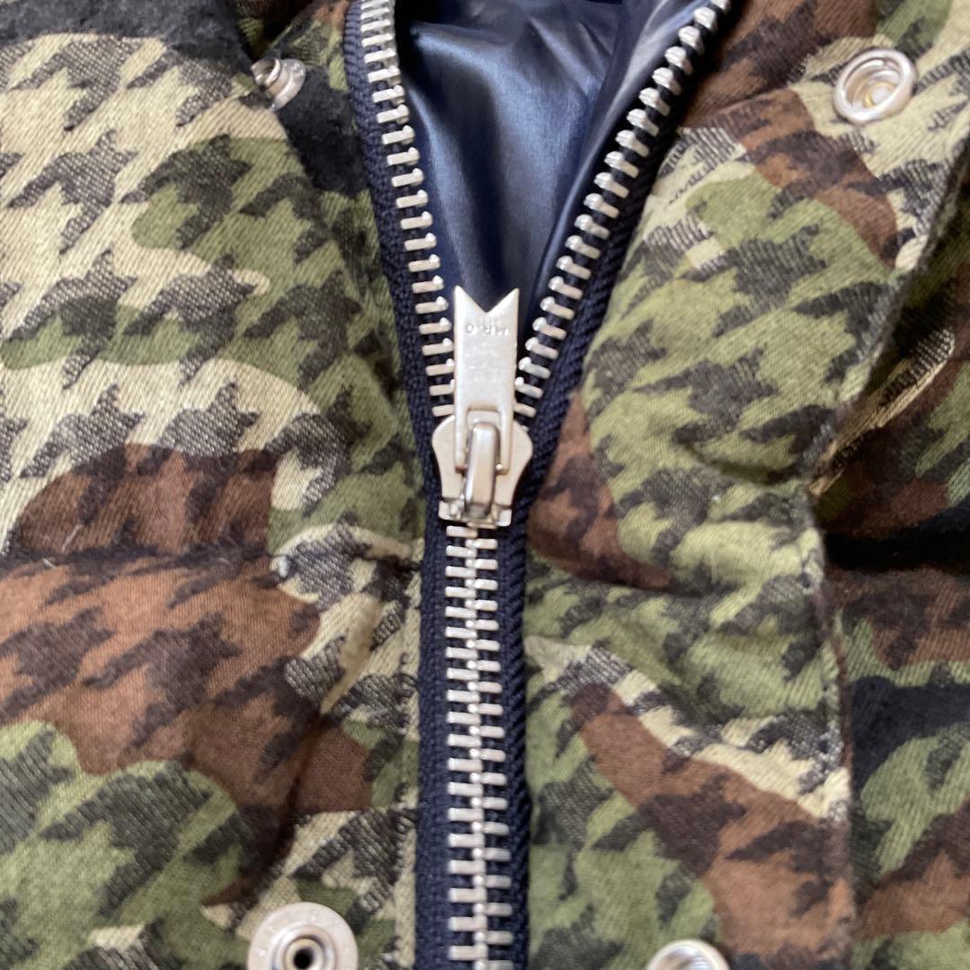 しゅ様ご予約品美品 ⭐︎MR GENTLEMAN カモフラダウンジャケット 紺 M