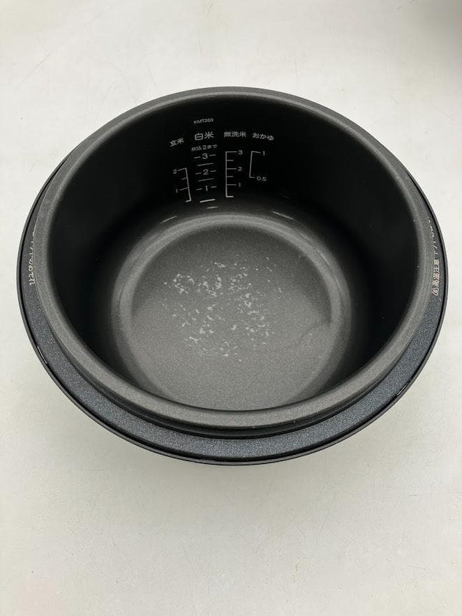 BALMUDA The Gohan 電気炊飯器　KO3A-BK