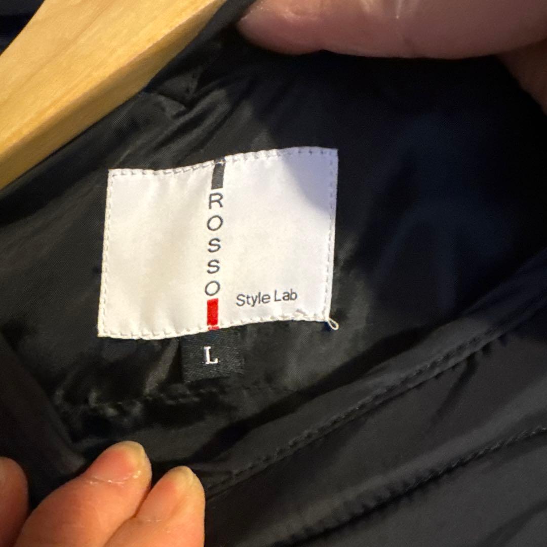 RossoStyleLab 黒 キルティングジャケット　レディース　Ｌ