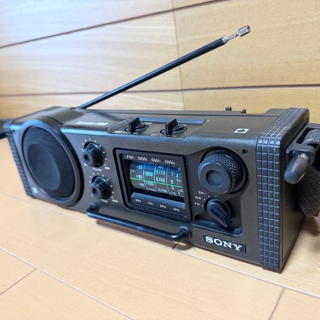 SONY 4バンドラジオ　スカイセンサー　ICF-6000 【ジャンク】