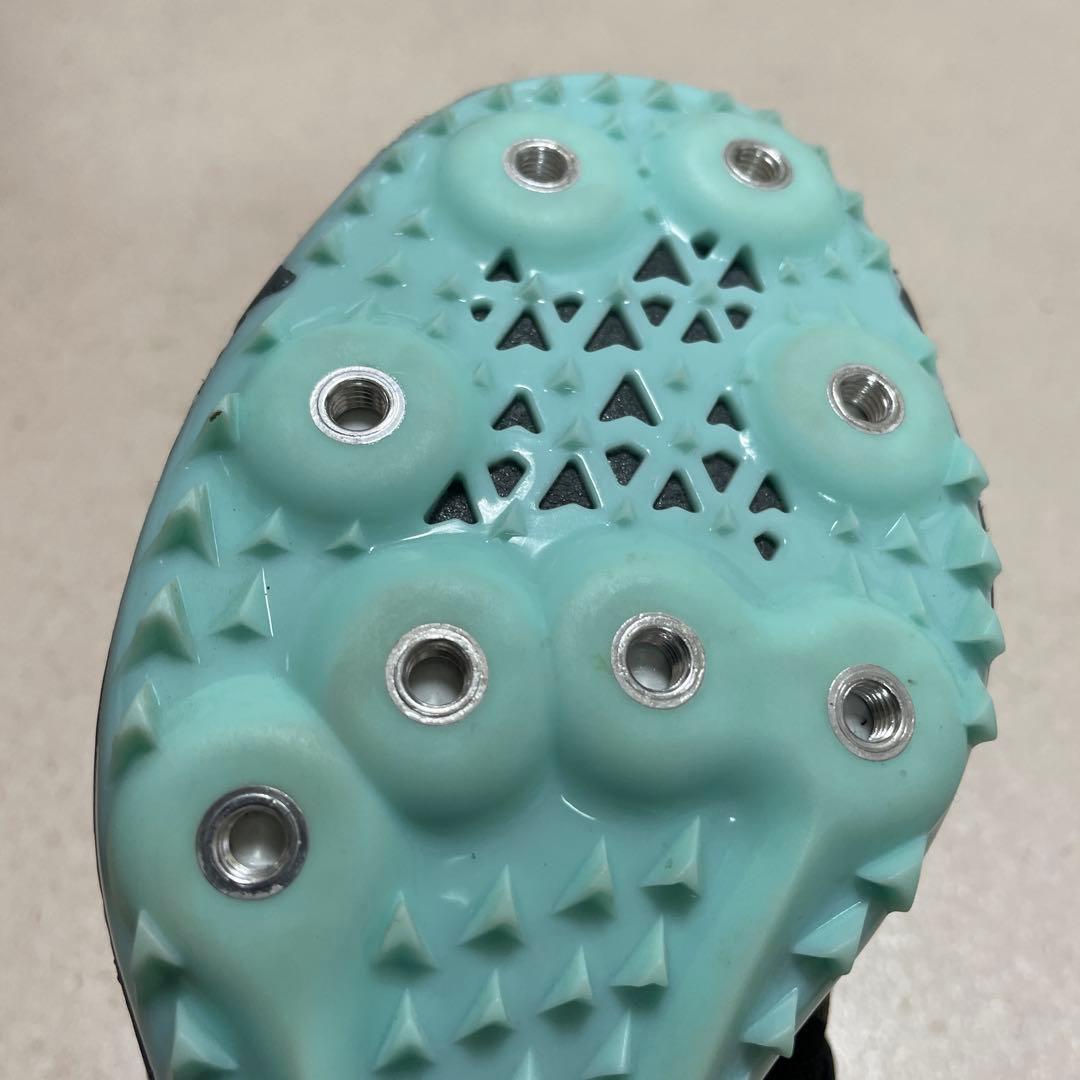 ★asicsサイバープレード17 陸上スパイク23.5㎝ブラック/ミント