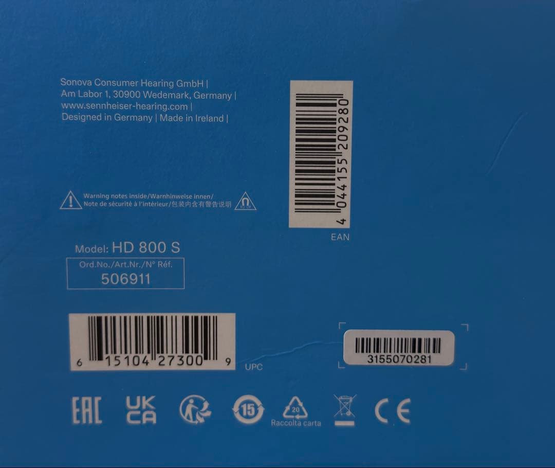 ★美品★Sennheiser ゼンハイザー HD800S