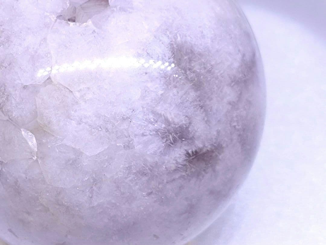 ピンクアメジスト　スフィア　丸玉　54mm　合言葉割引