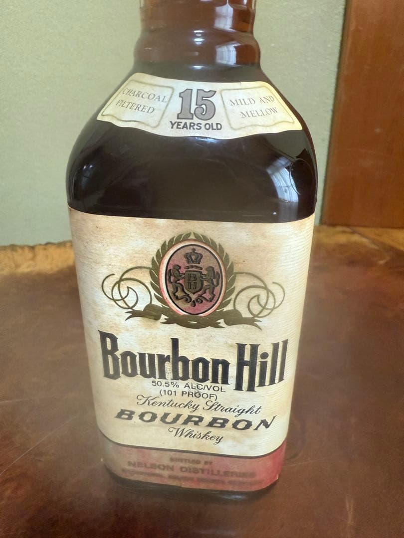 古酒Bourbon Hill 15 Years Old バーボンヒル
