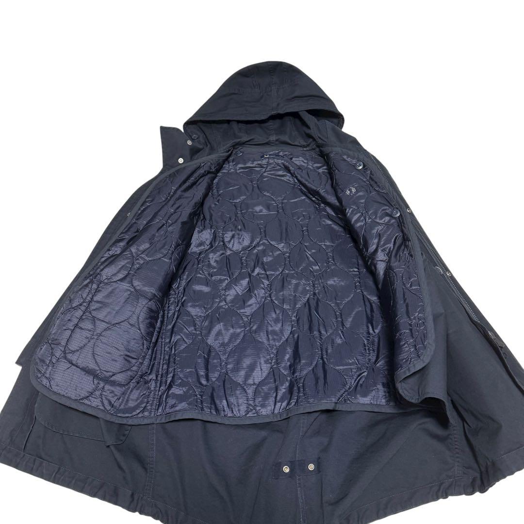 FRED PERRY モッズコート　キルティングライナー　月桂樹ロゴ　XL