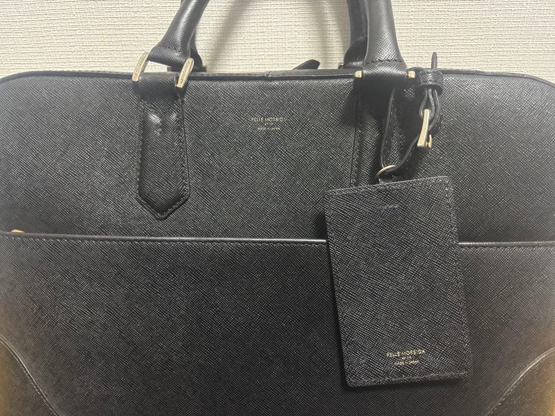ペッレモルビタ　PELLE MORBIDA ビジネスバッグ ブラック