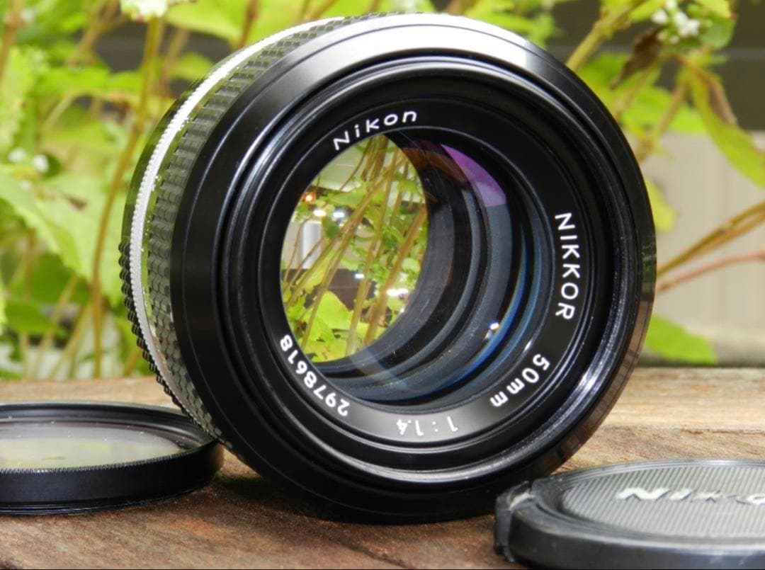 極美品　NIKON FE ブラック　NIKKOR 50 1.4