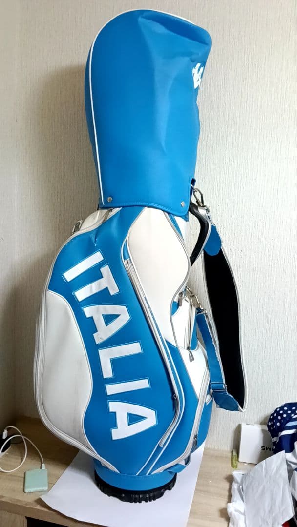 Kappa ゴルフバッグ ITALIA 青/白