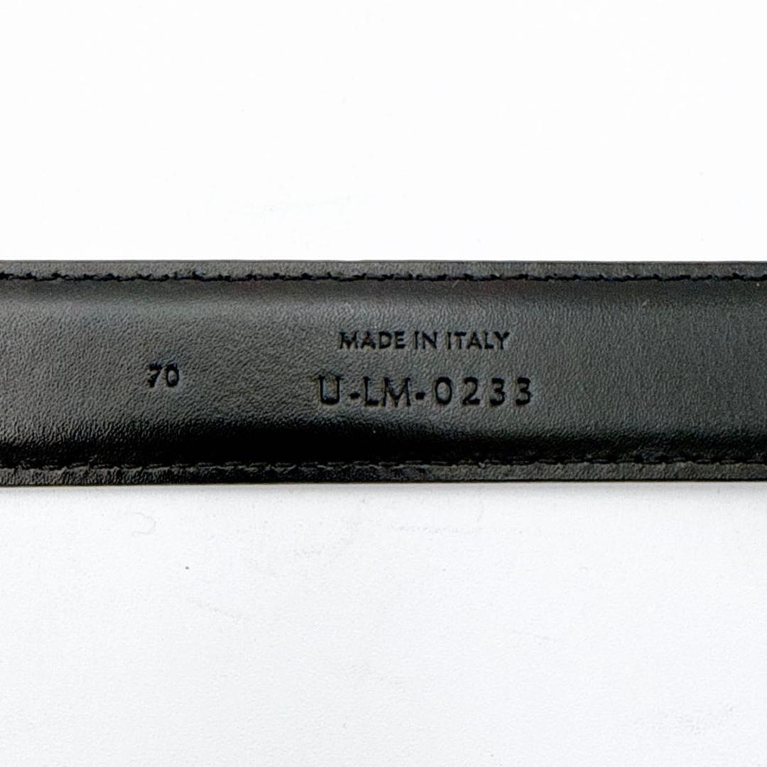 【未使用に近い】セリーヌ トリオンフ ベルト レザー ゴールド ブラック 70