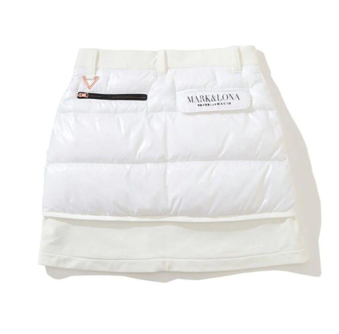 美品✦マークアンドロナ✦CD9-HDダウンジャケット＆スカートセットアップ