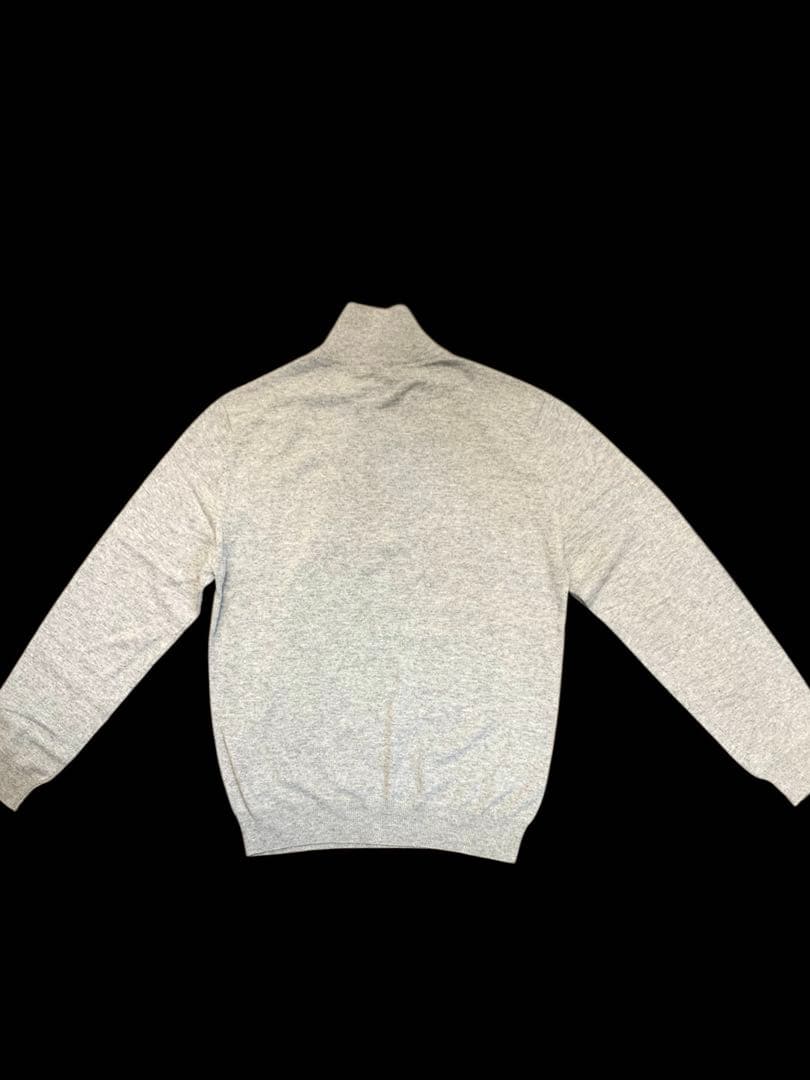 ✨美品正規品✨HERMES(エルメス)カシミヤ100%グレージップアップセーター