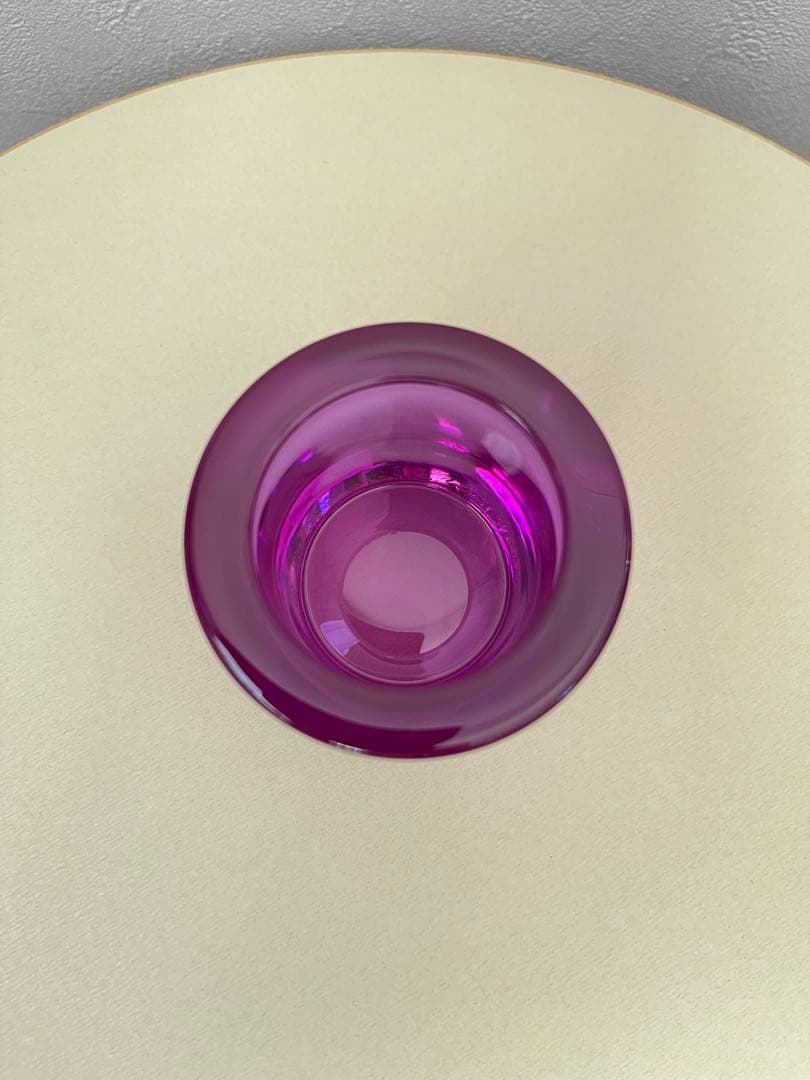 イッタラ　kivi キャンドルホルダー　アメジスト　 scope