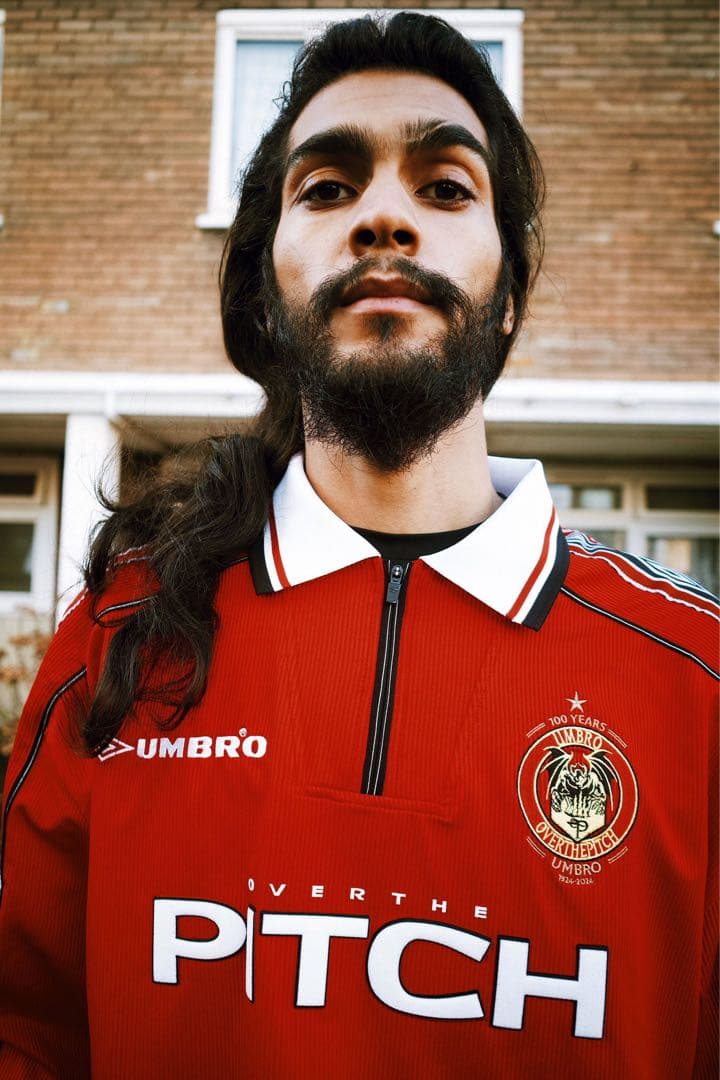 【希少】OVER THE PITCH X UMBRO 100TH JERSEY