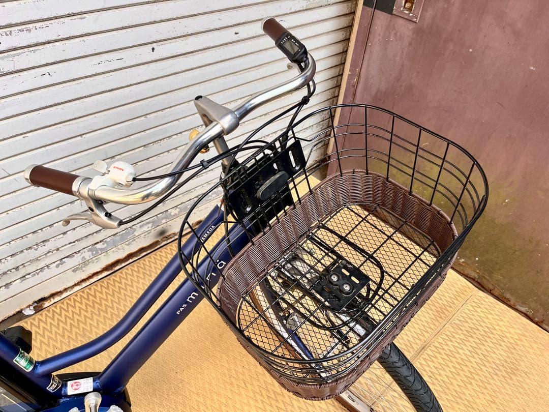 ③ 【送料無料】ヤマハ PAS mina 電動アシスト自転車26インチ　書類あり