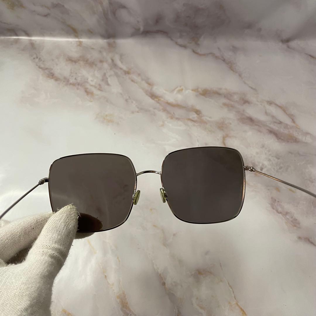 dior ディオール スクエア Y2K メタル モード サングラス ケース付き