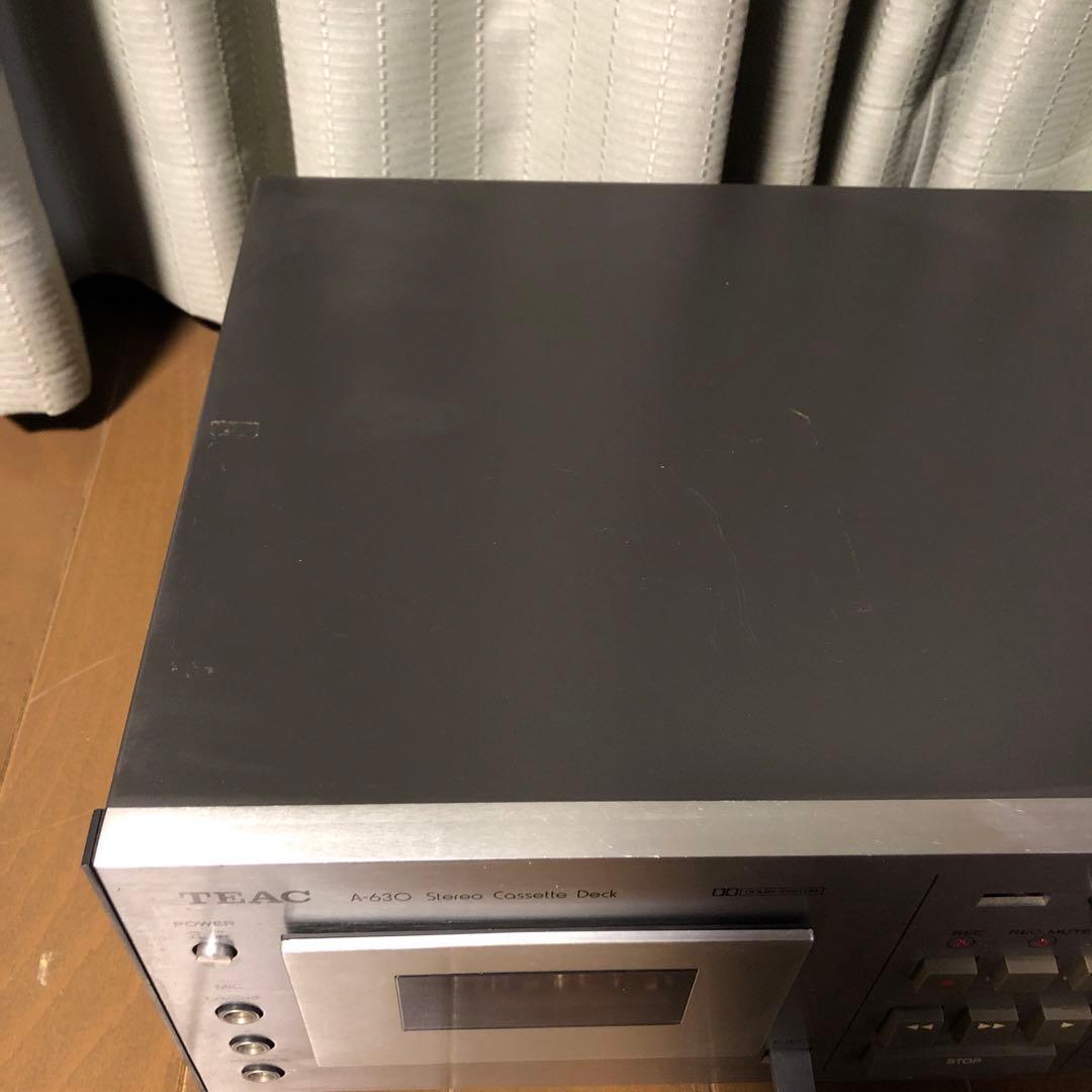 TEAC A-630 ステレオカセットデッキ テープレコーダー