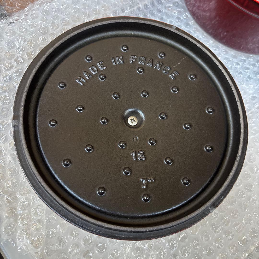 STAUB ストウブ　鍋　ココット　ラウンド　フランス製