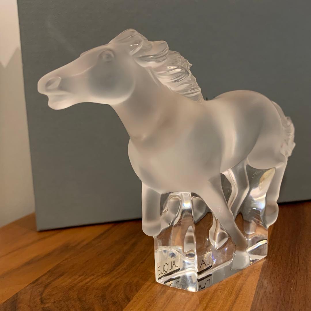 ⭐️定価143,000円⭐️ラリック⭐️未使用⭐️オブジェ⭐️置物⭐️馬⭐️最高級品⭐️セレブ⭐️