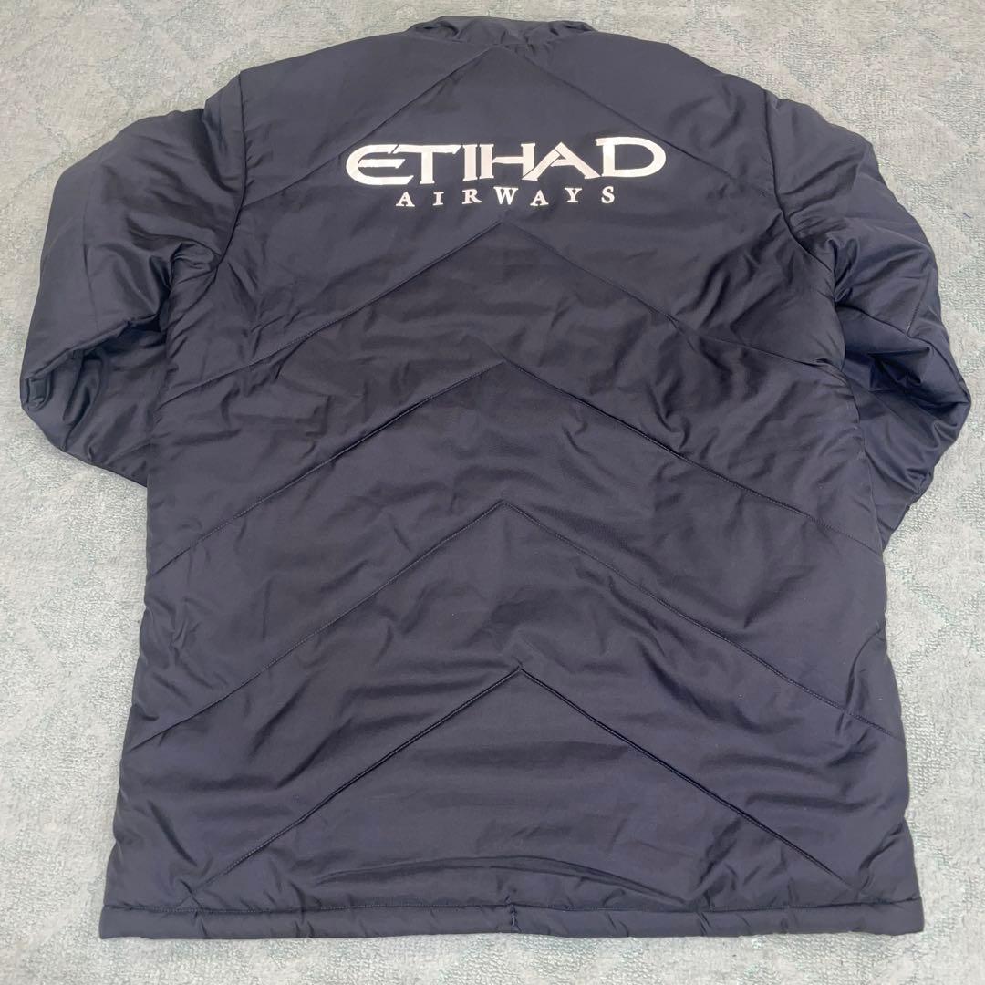 アンブロ マンチェスターシティー ナイロンジャケット XL グレー　セットアップ