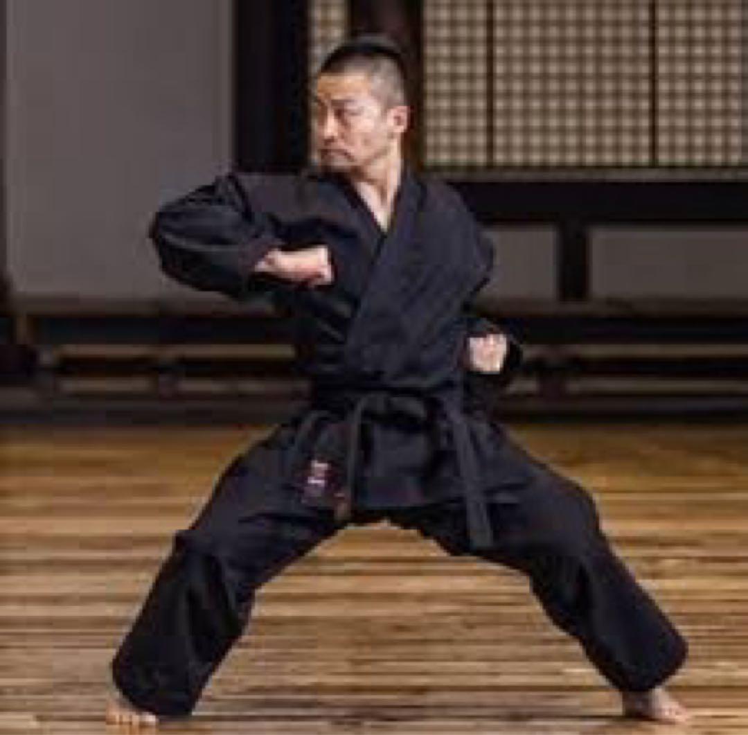 2-東海堂 黒厚織綿 道着 忍術衣 [金剛] SAB KONGO 3.5号 新品