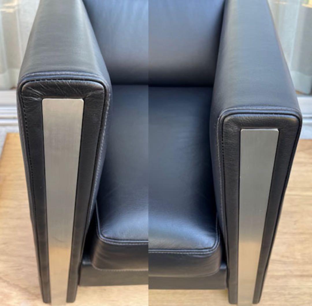 FLACE フレイス　本革　3Sソファ　ソラリオ　 68万　モダン　3人掛け