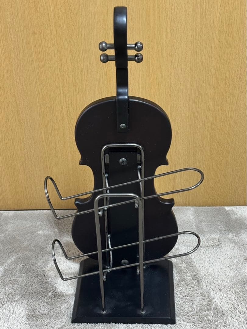 ヴァイオリン型 ワインラック 2本セット レアデザイン おしゃれインテリア