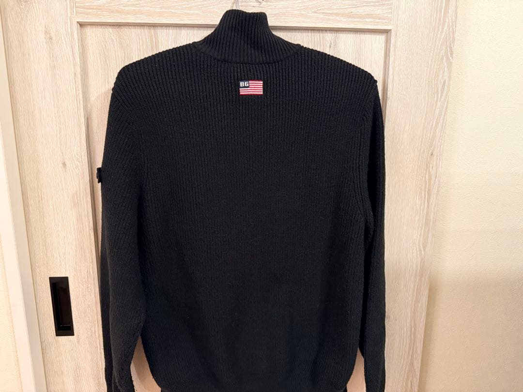 【BRIEFING GOLF】ダウン×防風ウール ハイブリッドジャケット　M