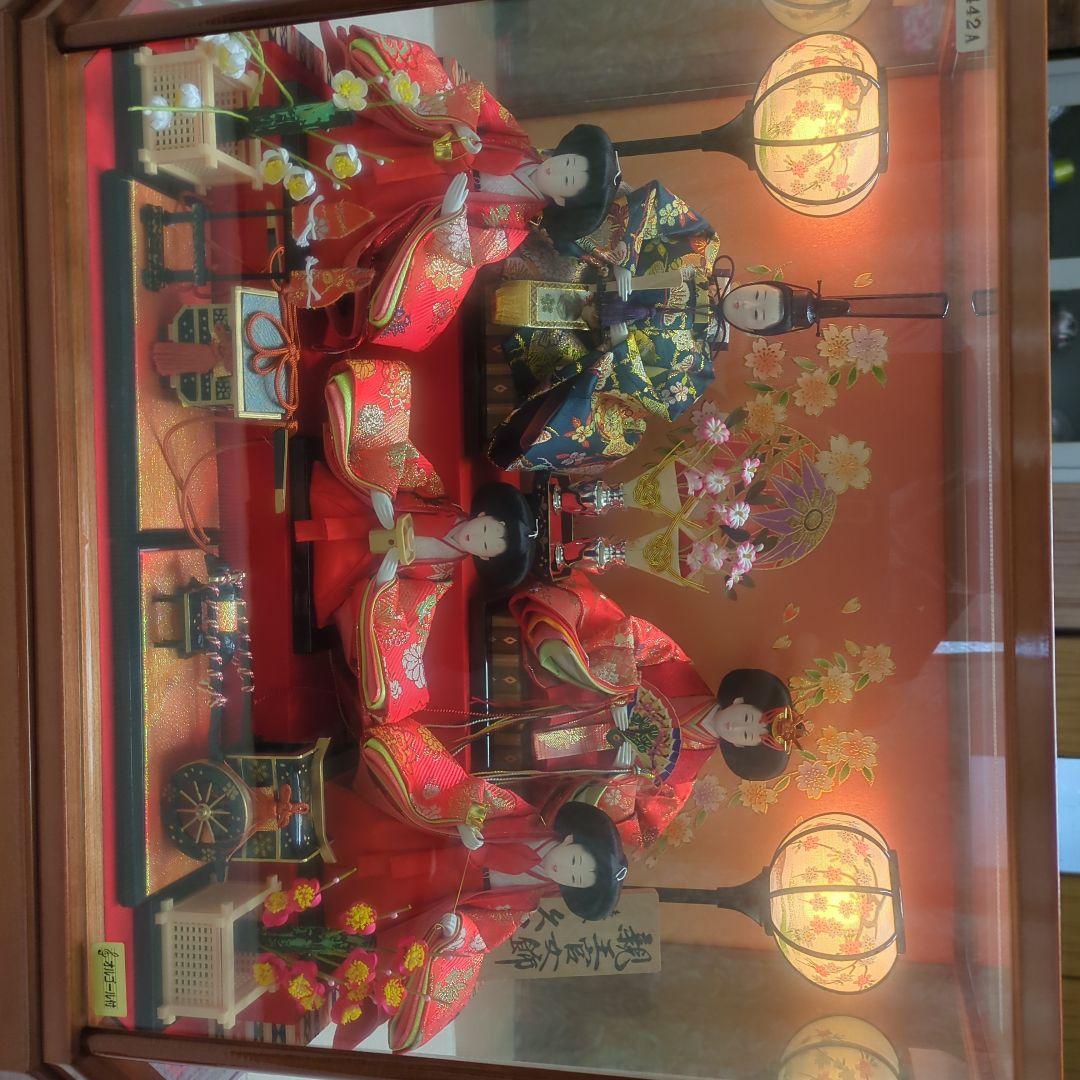 未使用新品　高級人形久月の雛人形