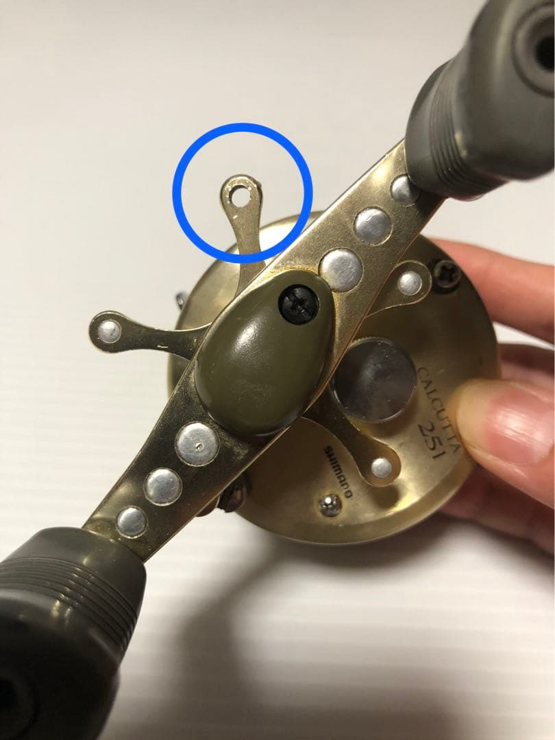 USシマノ　Calcutta 251 ベイトリール（リミテッド？）