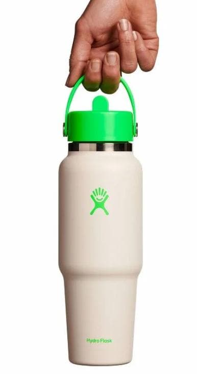 【日本未発売】Hydro Flask 32oz ネオングリーン ストロー付