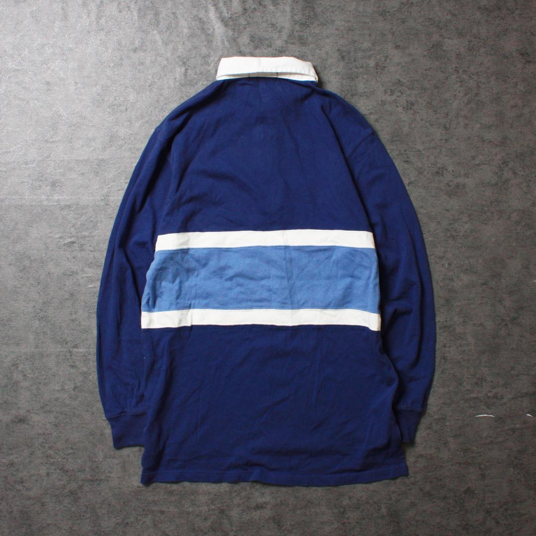 POLO SPORT ポロスポーツ ラガーシャツ ブルー