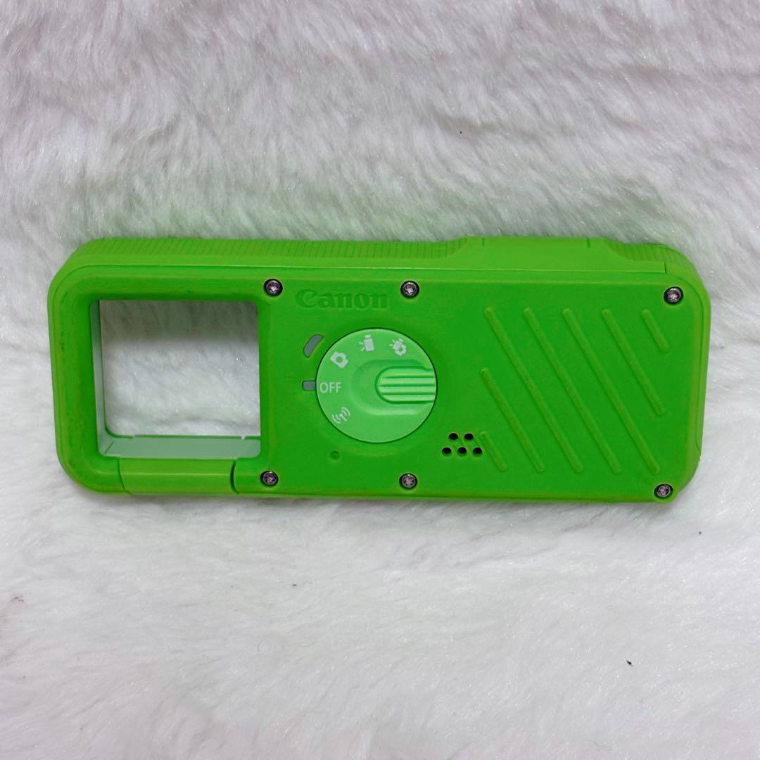 【美品】Canon iNSPiC REC アソビカメラ FV-100 グリーン