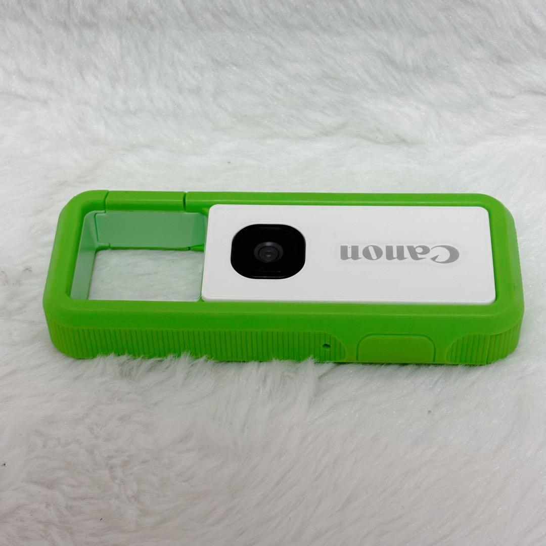 【美品】Canon iNSPiC REC アソビカメラ FV-100 グリーン