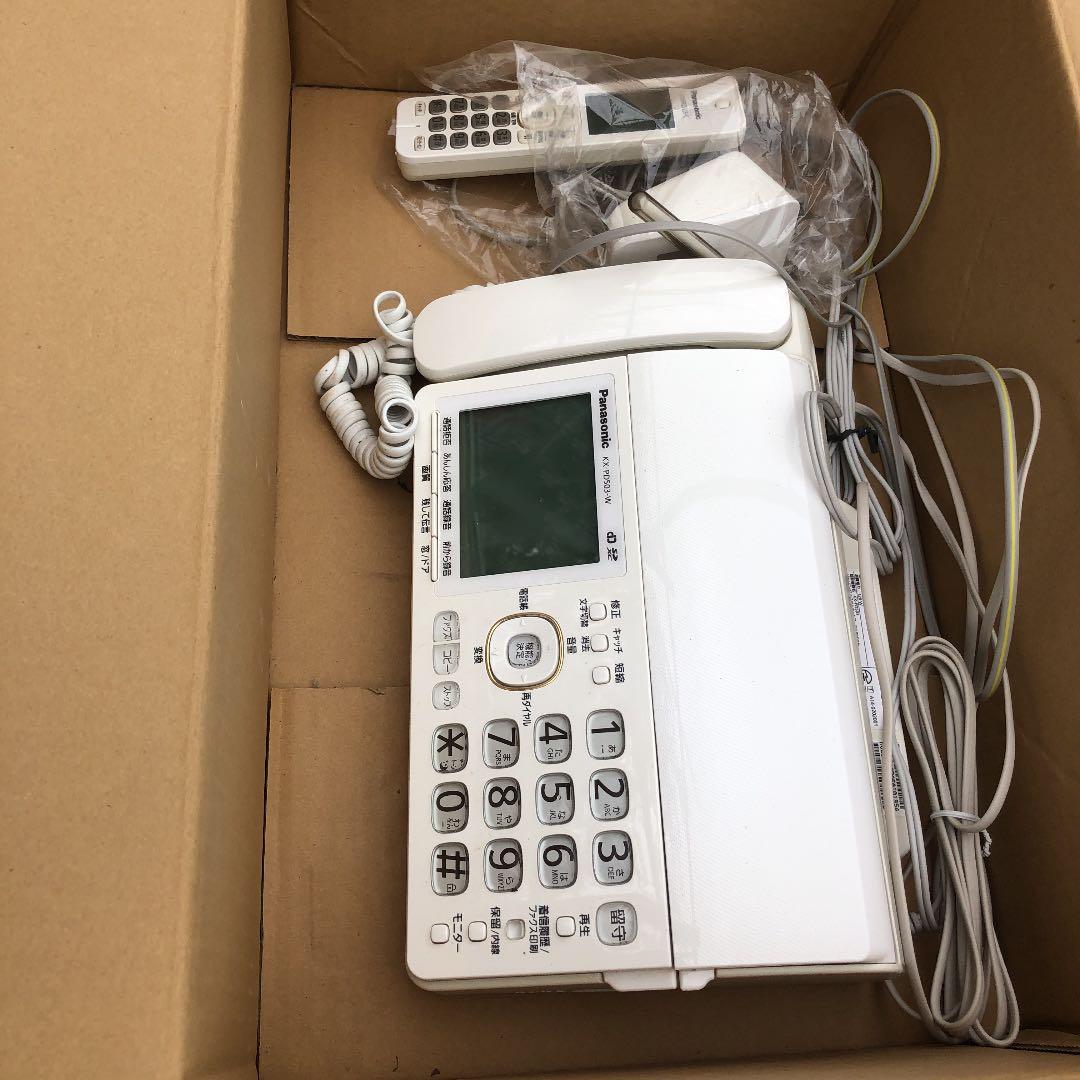 パナソニック製品 ファックス 子機付き ＫＸ−ＰＤ503-W 子機付き