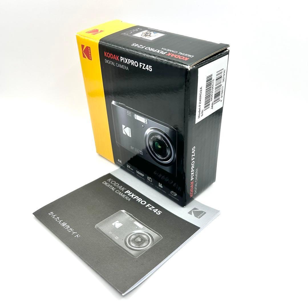 デジタルカメラKODAK PIXPRO FZ45 レッドモデル 乾電池式