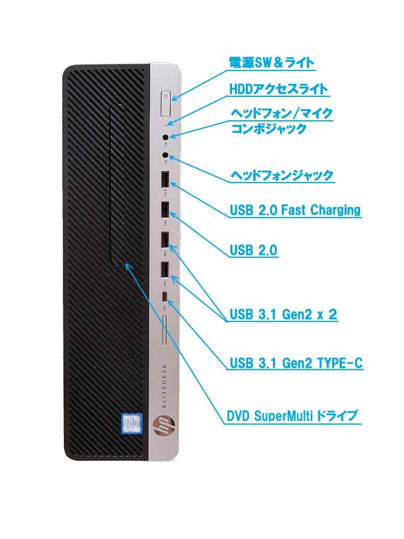 最新Win11 i7 新品SSD１TB+HDD２TB メモリ32GB WI-Fi
