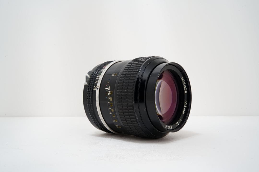 【美品完動】Nikon ニコン Nikkor Ai 105mm F2.5