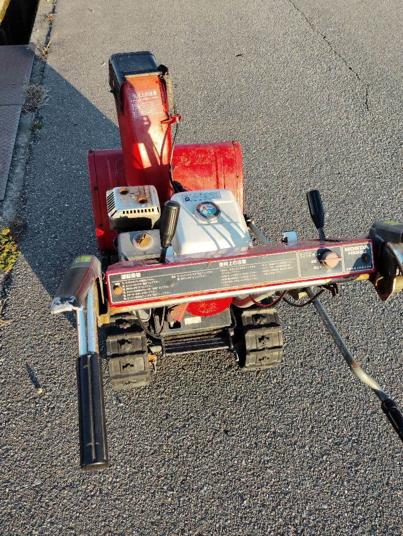 HONDA 除雪機 HS55 エンジン実動ジャンク　石川県金沢市から