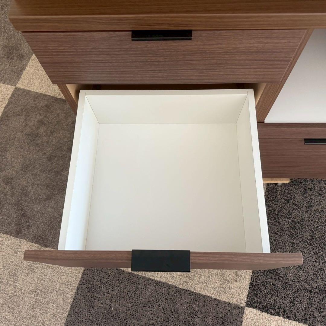 東京23区配送無料✨ニトリ　キッチンボード　エトナ90 ブラウン　美品