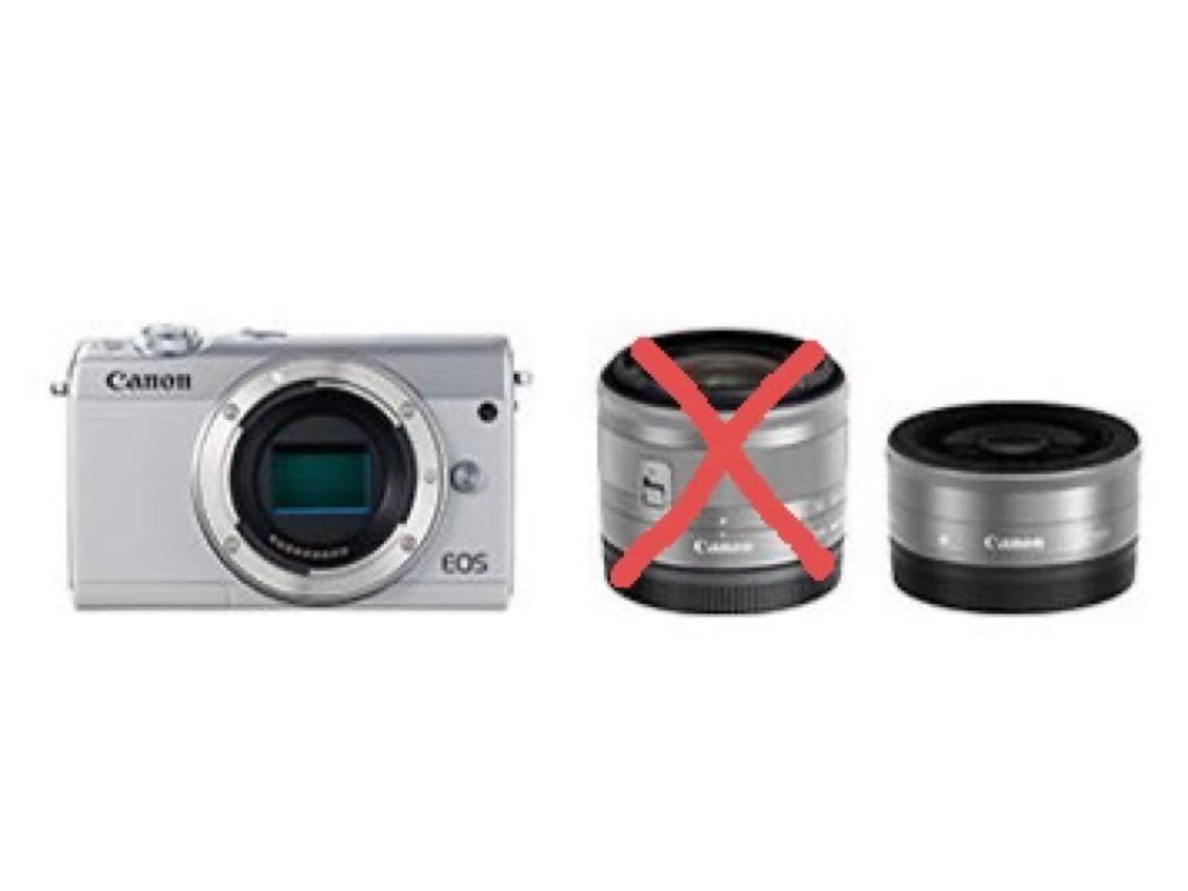 デジタルカメラ Canon EOS M100 (EOSM100WH-WLK)