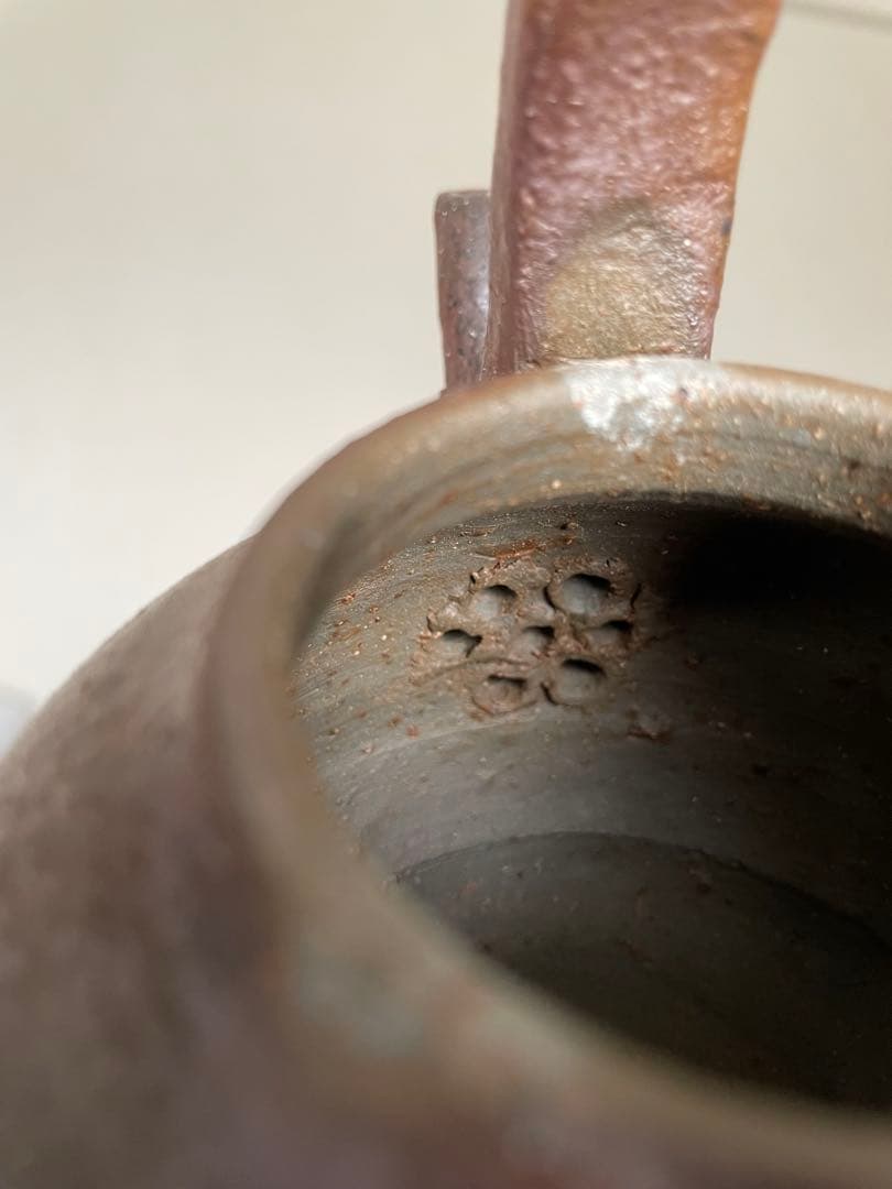 國吉清尚 作　焼締 土瓶