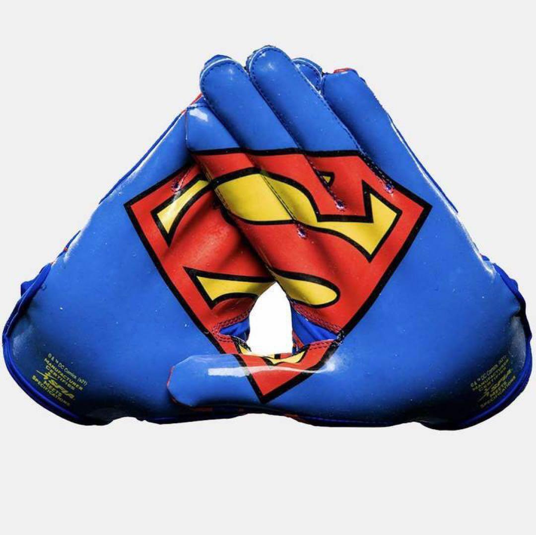 【S】PHENOM ELITE SUPERMAN アメフト グローブ