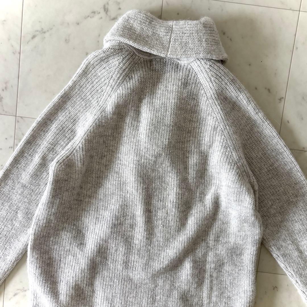 新品未使用 ダーマコレクション アルパカ混 ニットガウン 3L 大きいサイズ