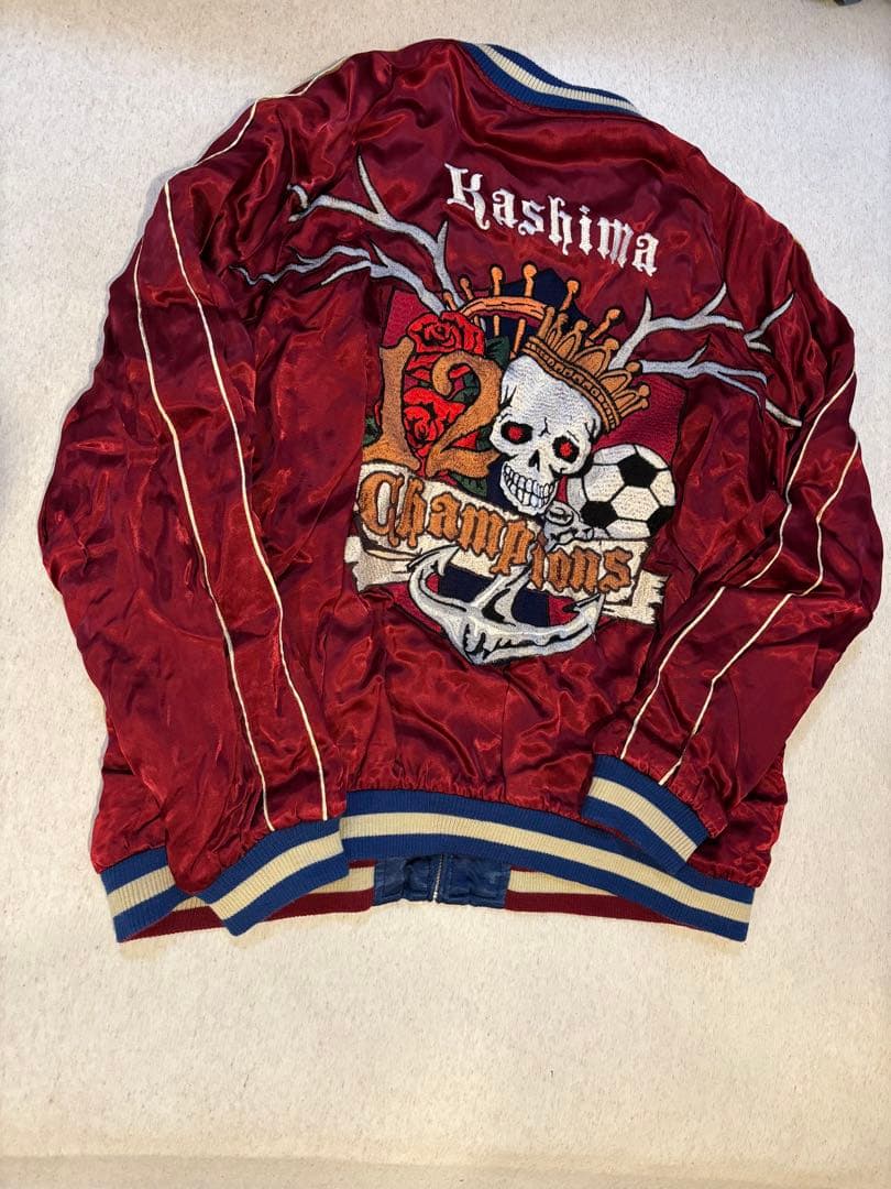 希少★鹿島アントラーズ　スカジャン　XL