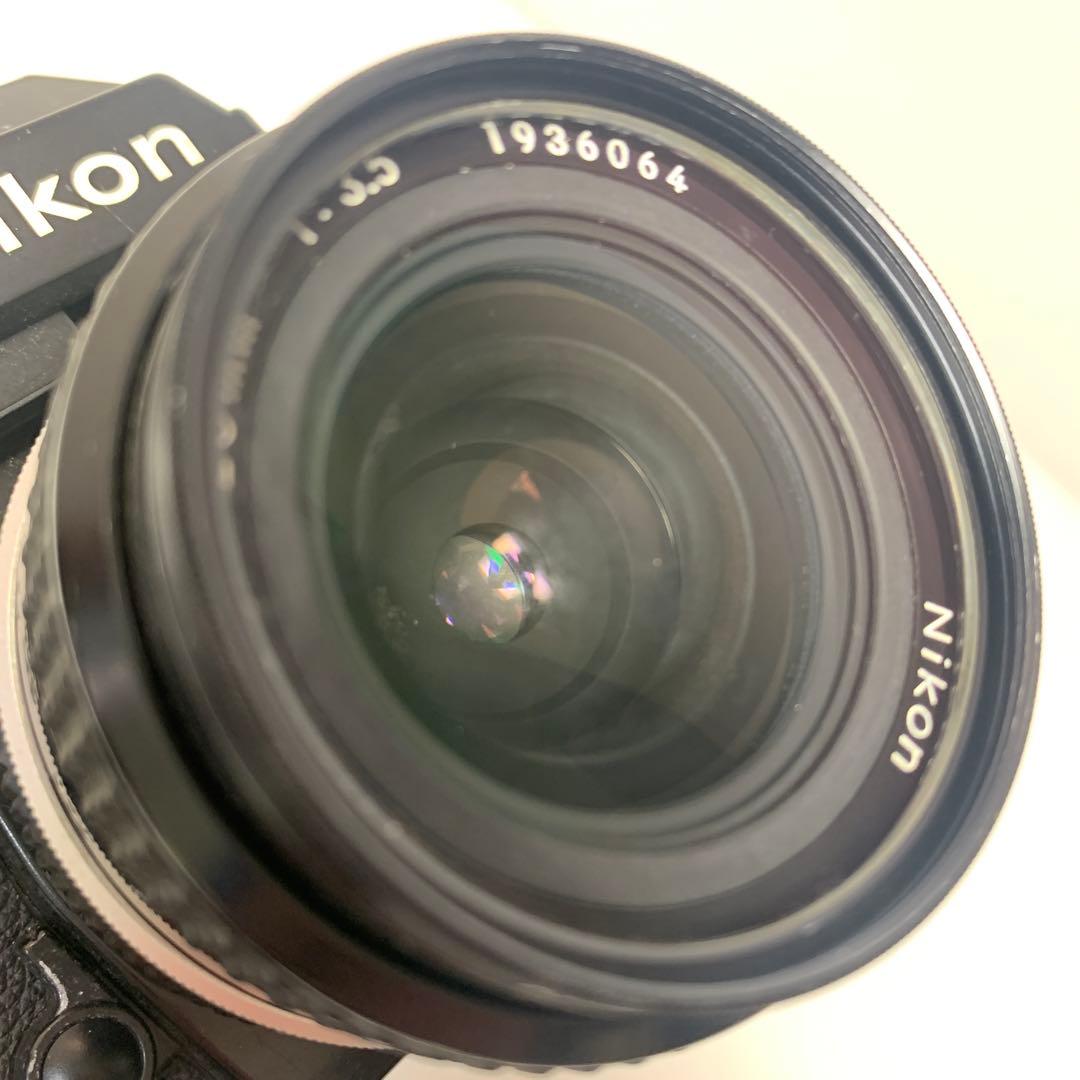 Nikon F3 NIKKOR 28mm F2.8 Ai-s 広角単焦点カメラ