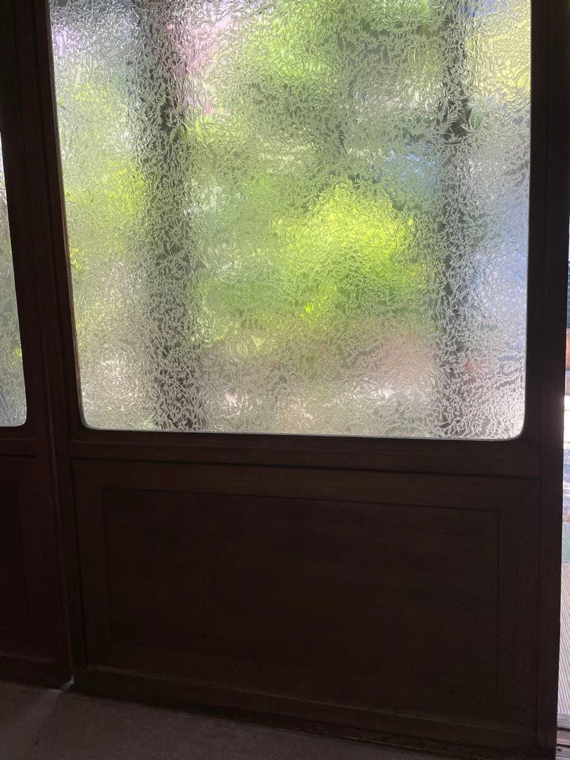 【骨董】組子障子　引き戸　４枚