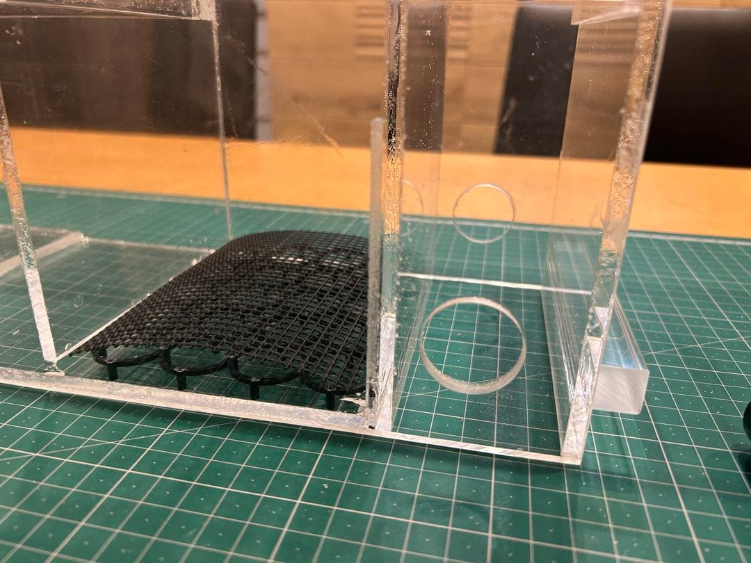 【訳あり】60㎝水槽用　上部濾過式アクアリウム水槽アクアポニックス仕様B